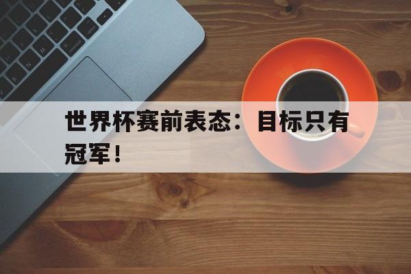 九游在线平台官网-世界杯赛前表态：目标只有冠军！