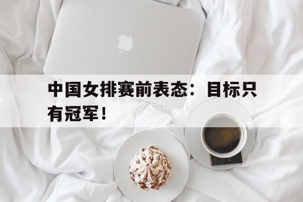九游在线平台官网-中国女排赛前表态：目标只有冠军！
